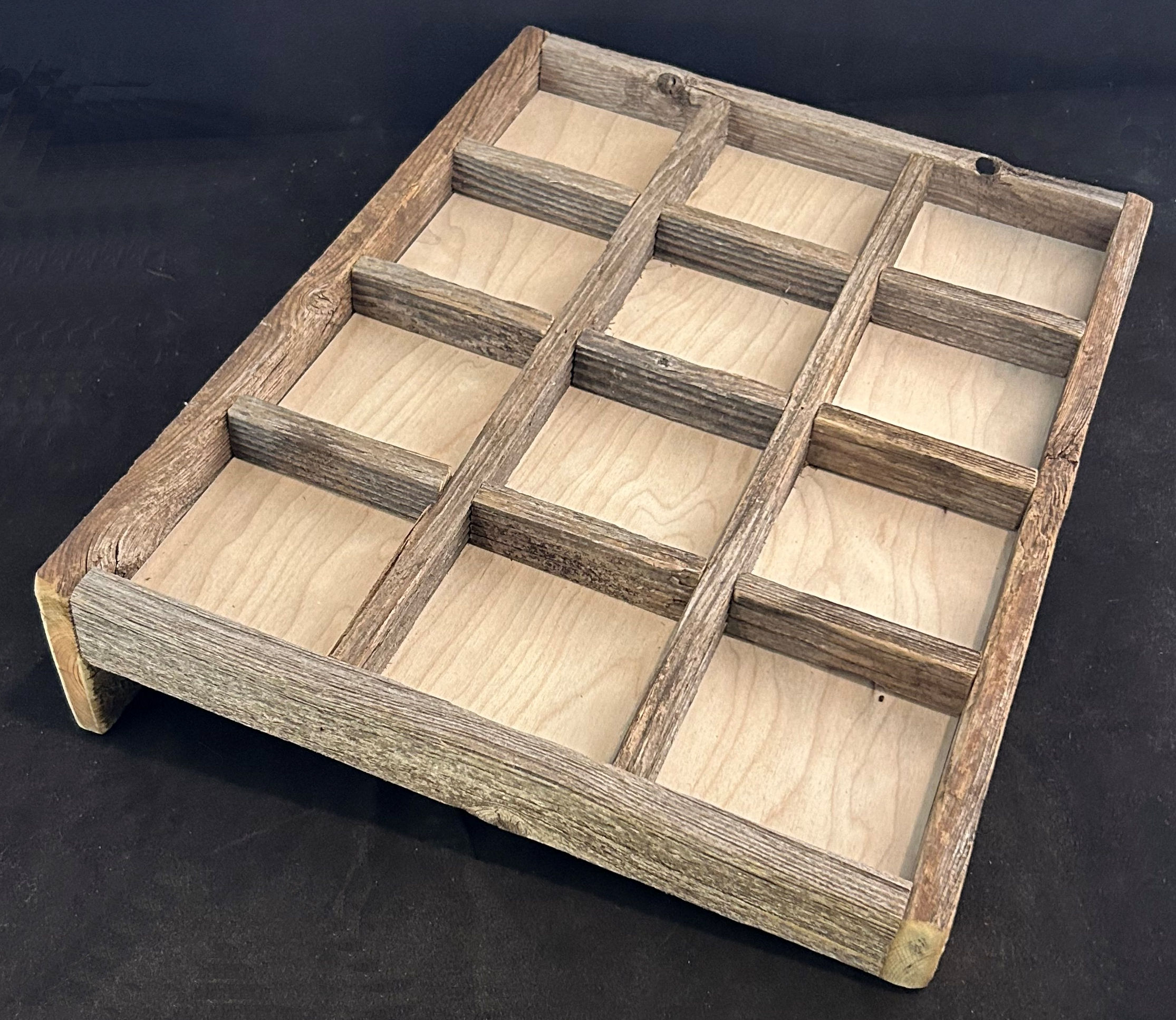 (image for) Divided Tray in your choice of wood